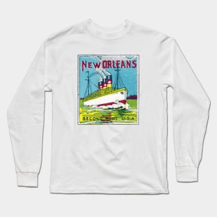 1920's New Orleans Long Sleeve T-Shirt